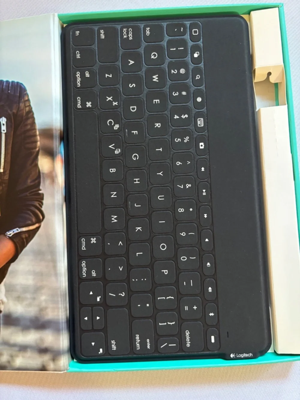 Logitech Keys-To-Go Y-R0052 Ultra-Portable Bluetooth Keyboard – Black